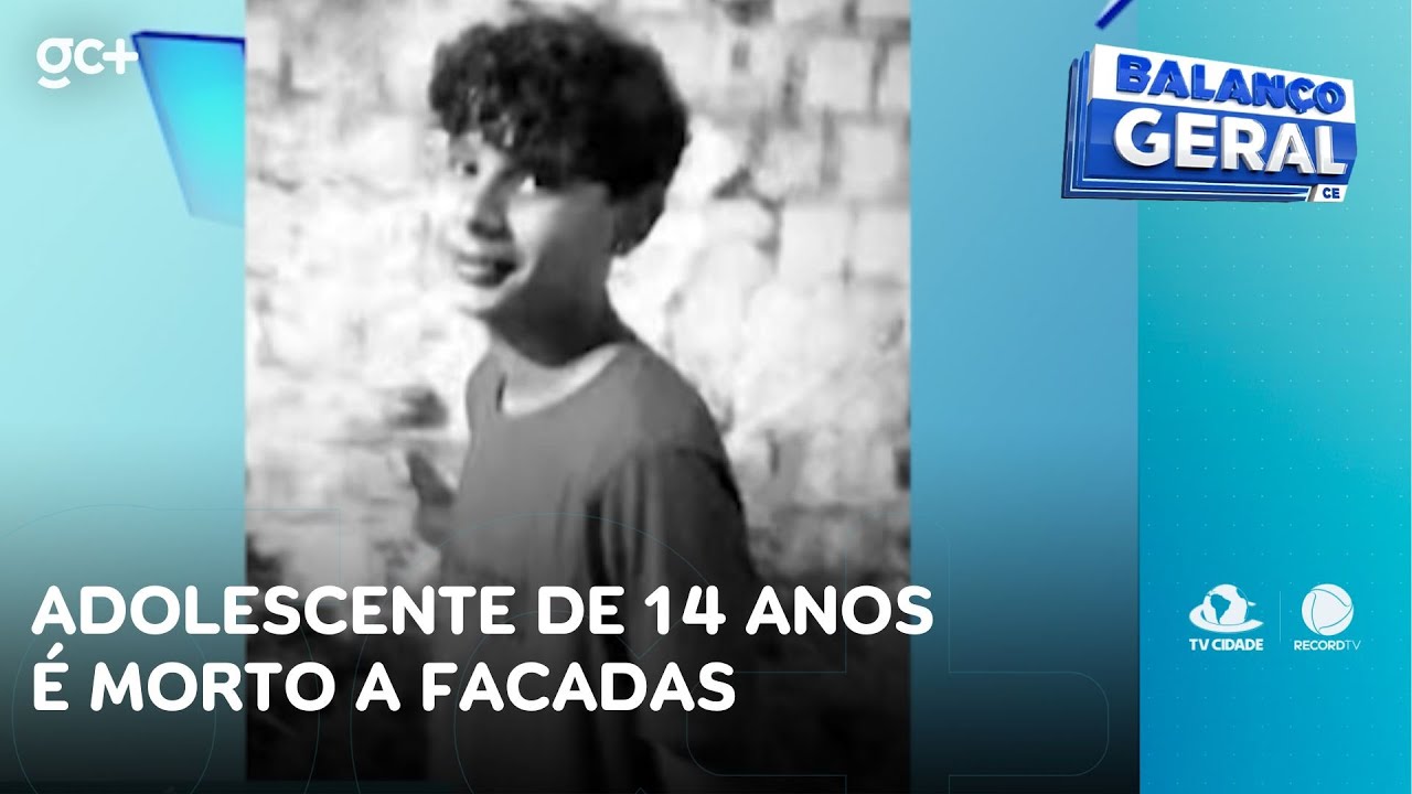 Adolescente de 14 anos é morto a facadas e amigo fica ferido | Balanço Geral CE
