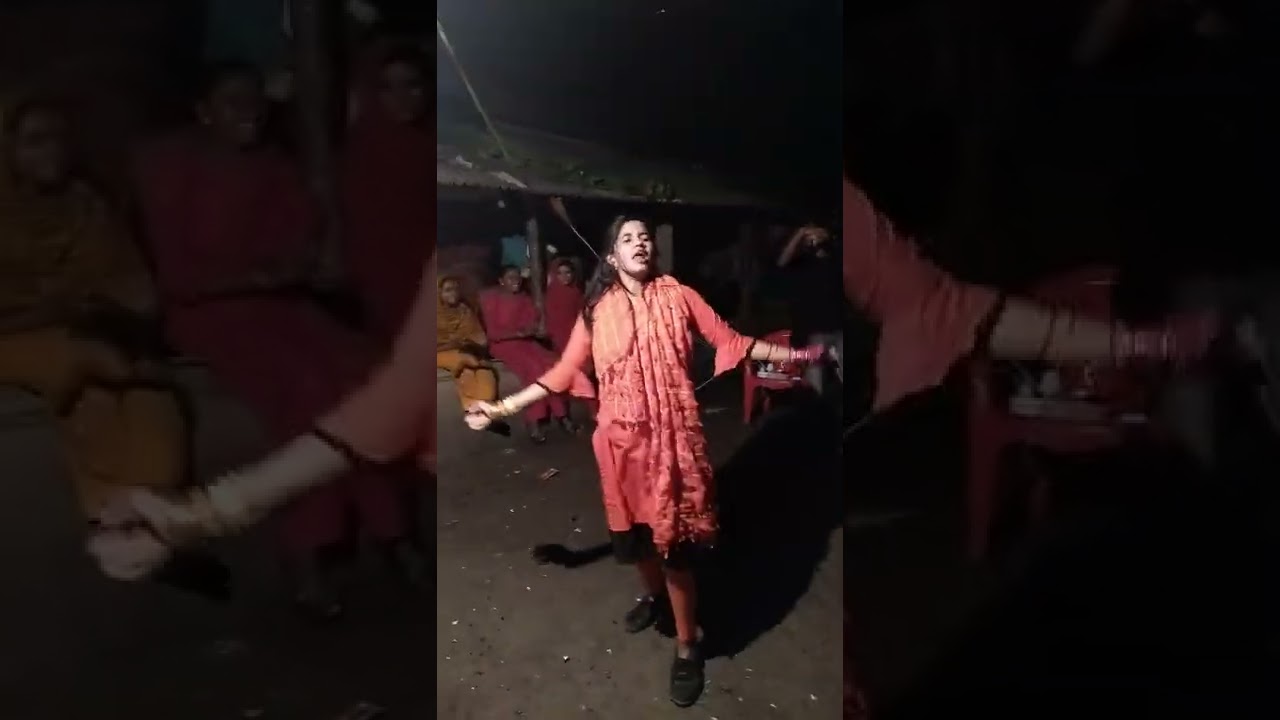 গ্রামের বিয়ে বাড়ির অস্থির  নাচ............