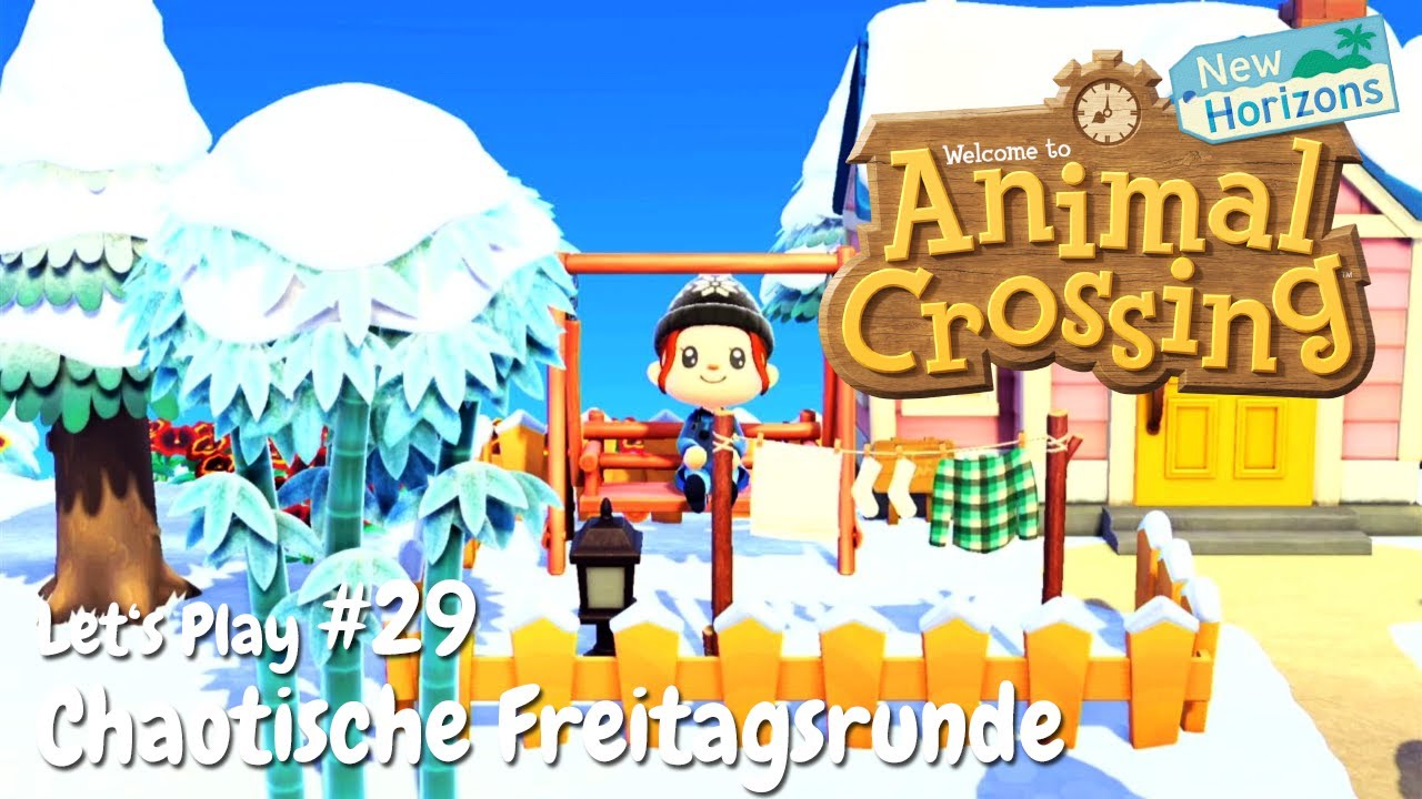Animal Crossing: New Horizons [029] 🌴 Chaotische Freitagsrunde ♦ Let's Play (German)