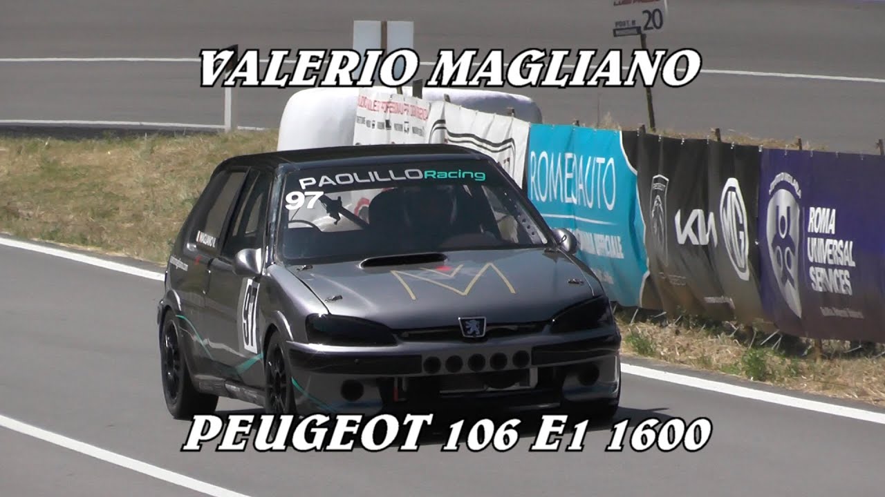 SALITA TROFEO LUIGI FAGIOLI 2023 | VALERIO MAGLIANO | PEUGEOT 106 E1 1600 | VIDEOCLIP