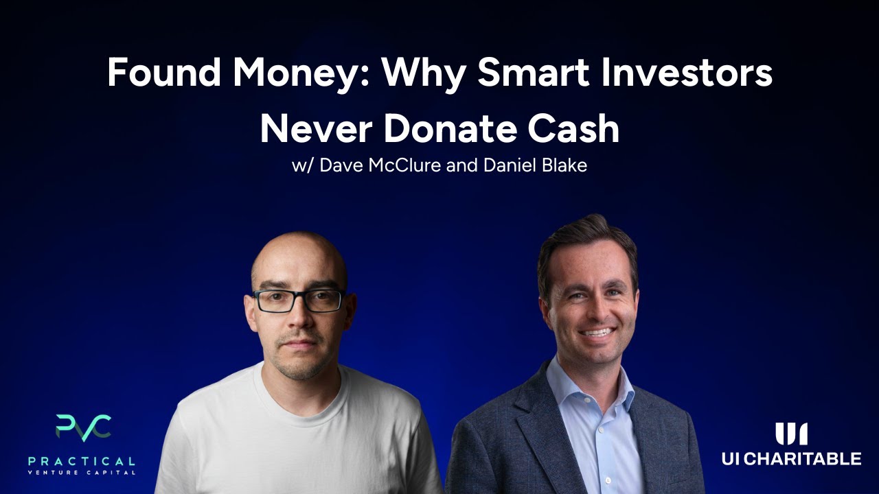 Found Money: Why Smart Investors Never Donate Cash