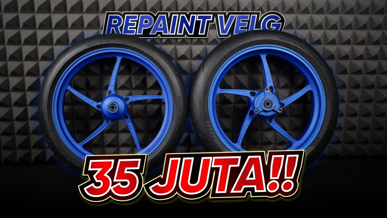 REPAINT VELG 35 JUTA PAKAI SAPPORO ULTIMATE? INI HASILNYA❗