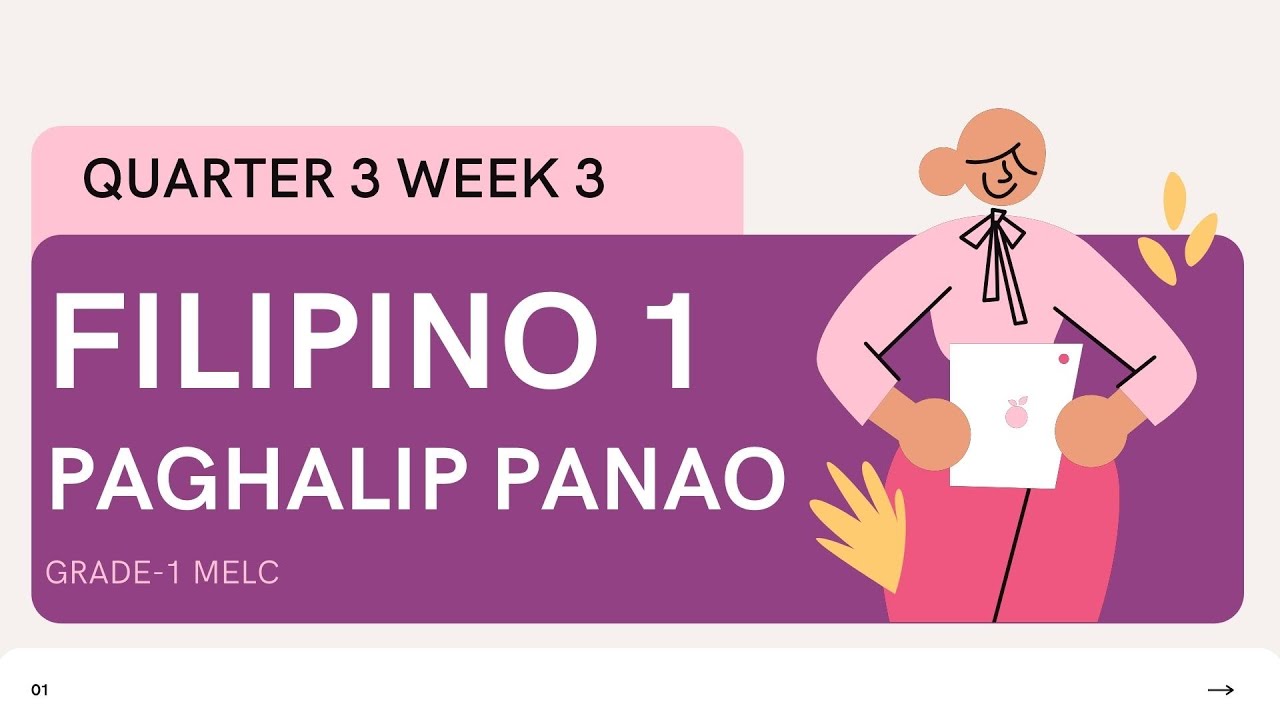 GRADE-1 Filipino Q3W3 PANGHALIP PANAO