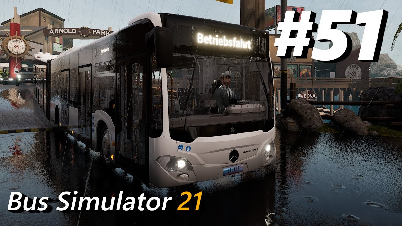 Bus Simulator 21 #51 - BONUS Folge: Passt ein Mercedes-Benz CapaCity L durch den Arnold Park???