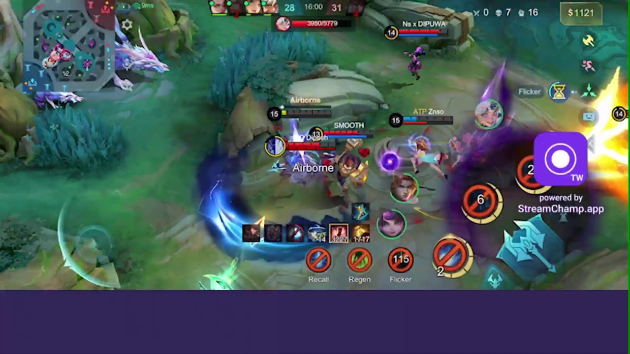 Playing @MobileLegends5v5MOBA