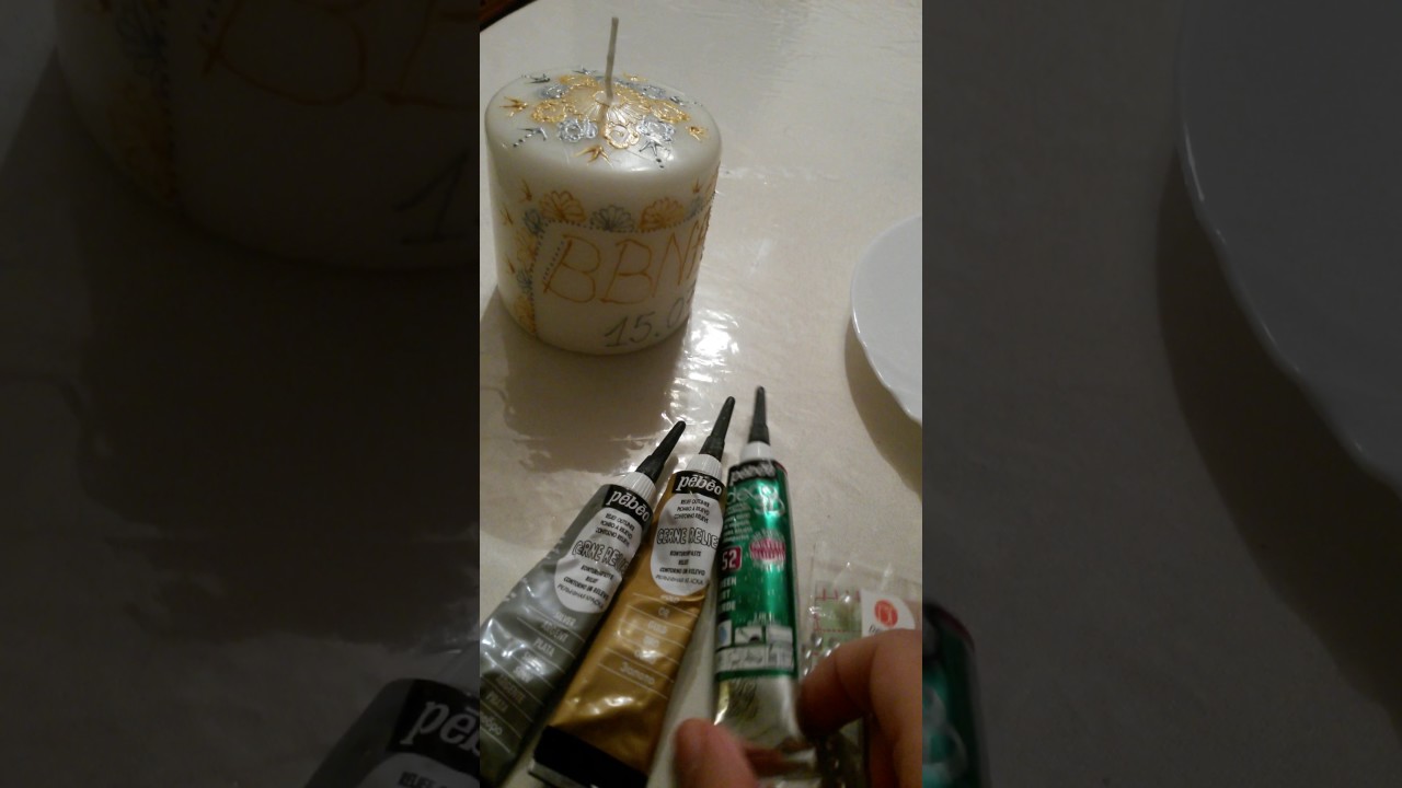 Bougies à offrir matériel à utiliser