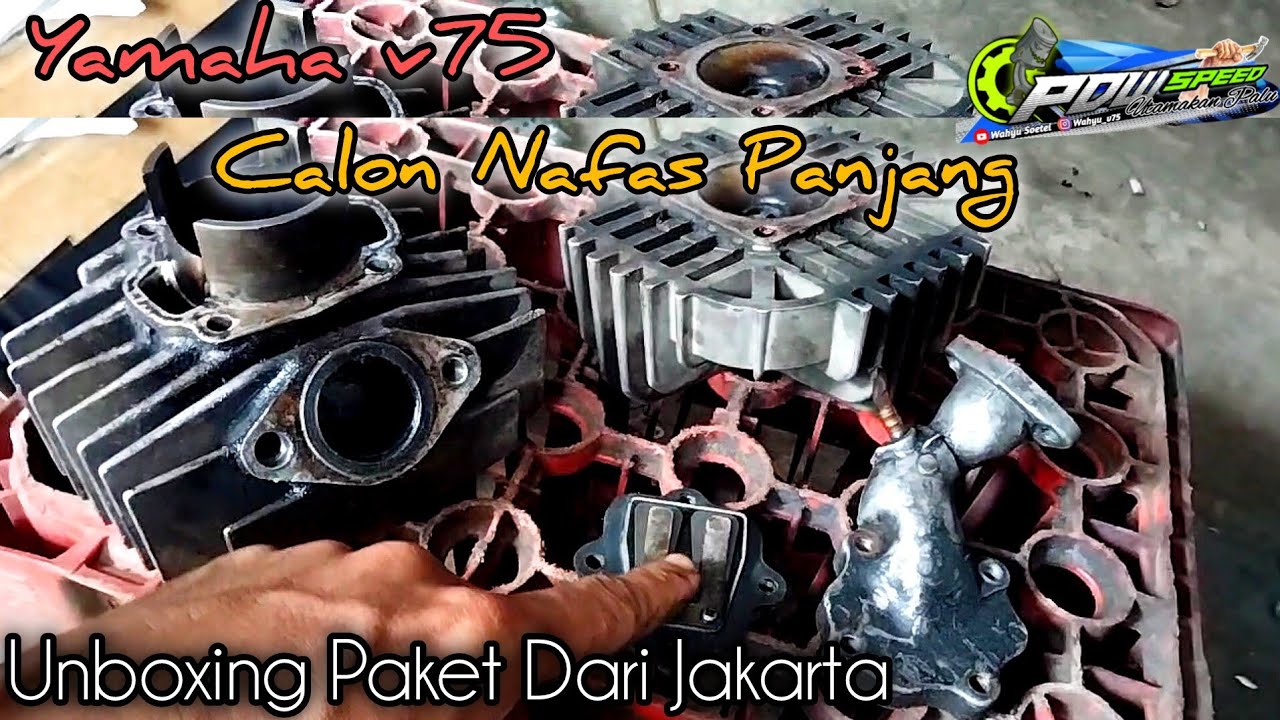 Review Blok Dan Manifold Yamaha v75 Kiriman Dari Jakarta
