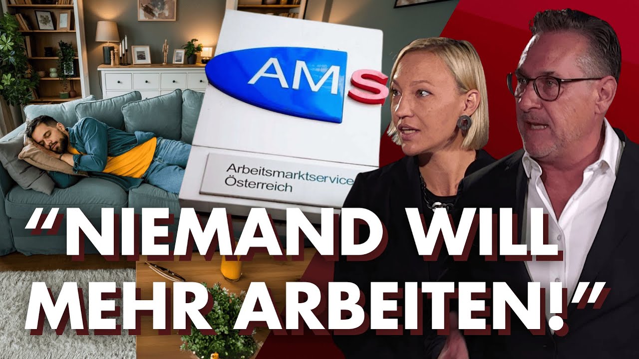 1700€ fürs Nichtstun: Lohnt sich Arbeit in Österreich noch? Strache & Hungerländer im Talk!