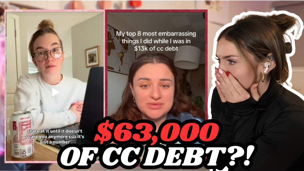 This Credit Card Debt Is Out of Control | Tiktok Reaction