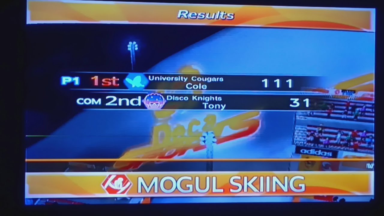 I won the Mogul Skiing ⛷️ Tournament on Deca Sports 2