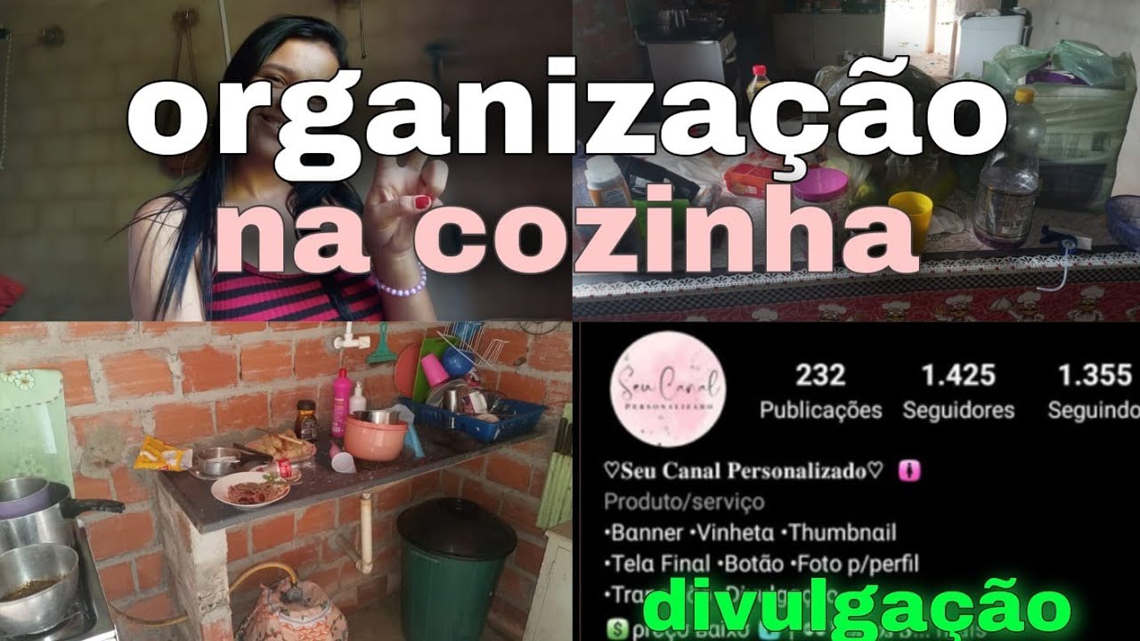 FAXINA NA MINHA COZINHA SIMPLES 🏡🥰