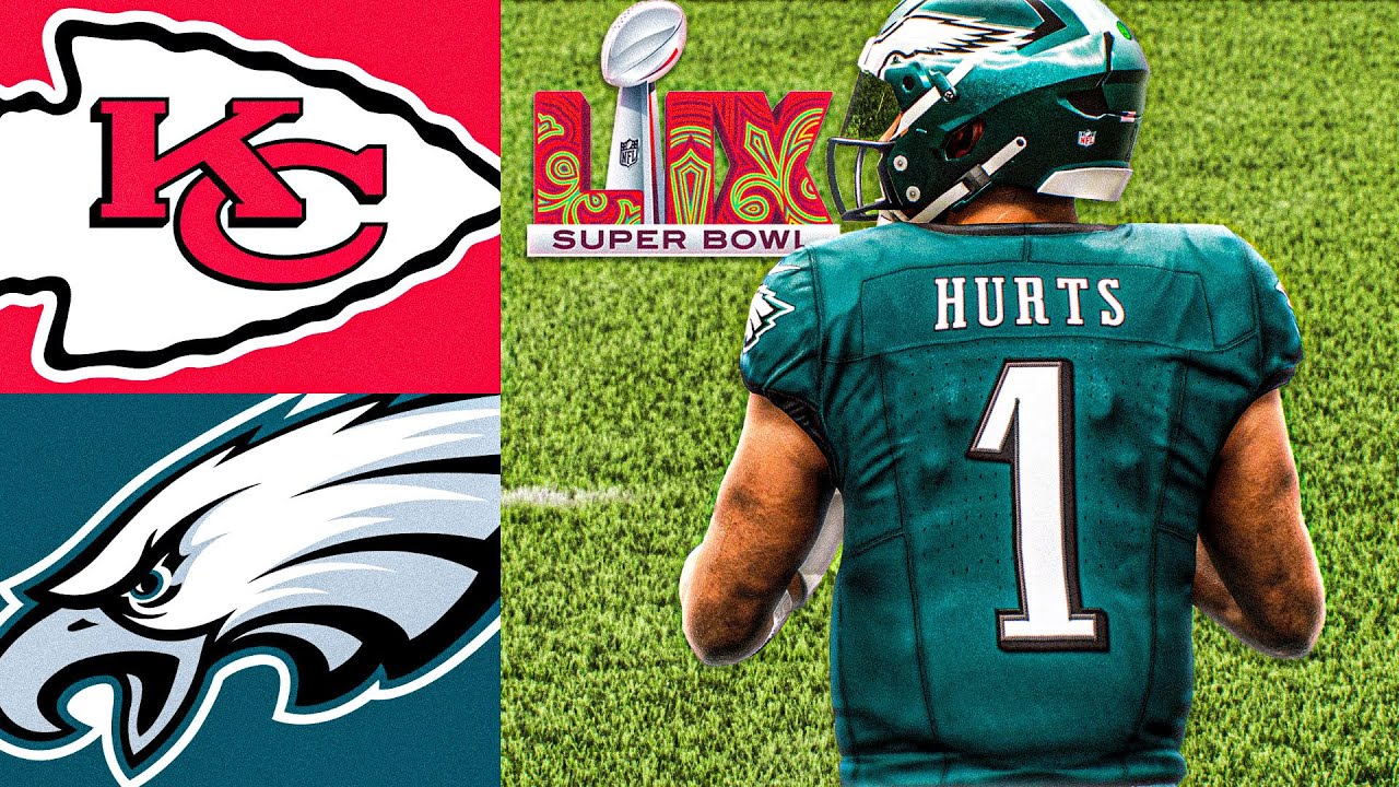 Chiefs vs. Eagles Simulation | Super Bowl 59 | Madden NFL 25