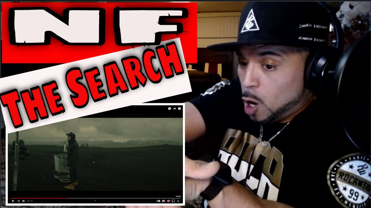 NF - The Search #Reaction1 Nf searching for the map to hope lets go R.O.M #RDissOrMcReaction