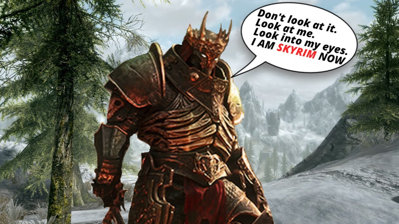 Фанатка серии Elder Scrolls впервые играет в 