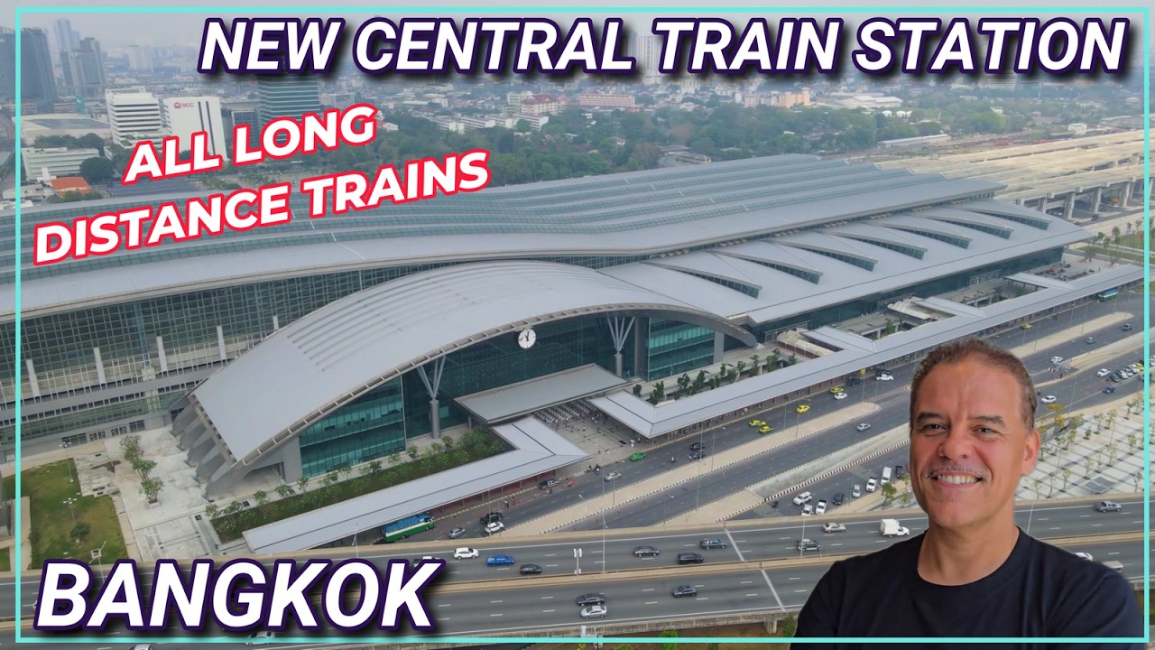Krung Thep Aphiwat NEW Bang Sue Grand Central Station Bangkok สถานีกลางกรุงเทพอภิวัฒน์