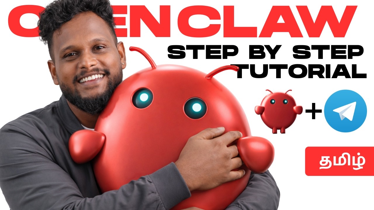 OpenClaw Step by Step: Setup Your AI Assistant 100% Secure(தமிழ்)