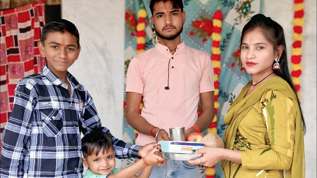 #akhilesh Rajput🙏😘bhai dooj ka full vlog dekho aaj kitane din Baad khet par Kaam kiya viral vlog pl🙏