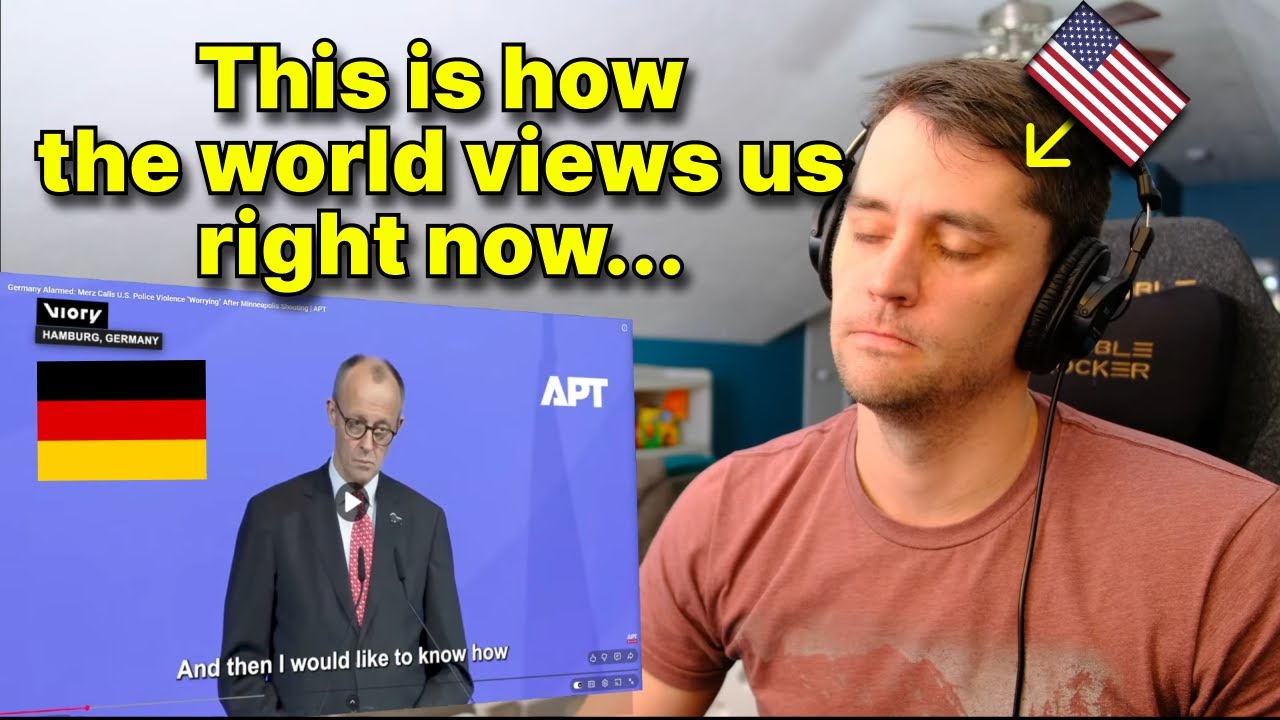 American reacts to Germany's Merz is 