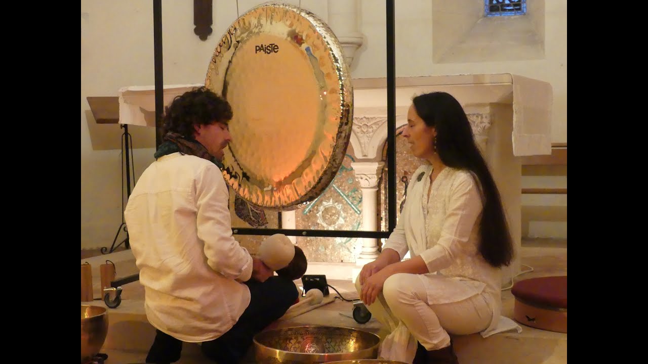 Concert méditatif, intuitif et improvisé | bols chantants tibétains, voix, gong et tambour