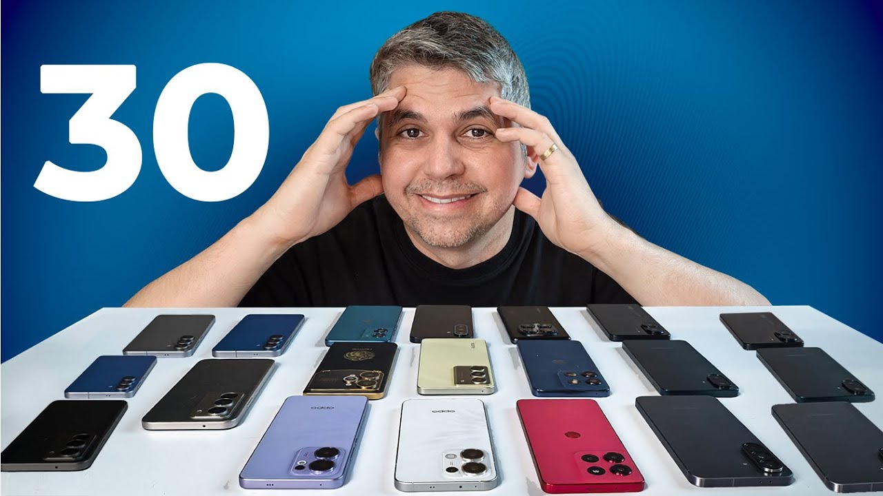Testei 30 Celulares Intermediários: Escolha Impossível?
