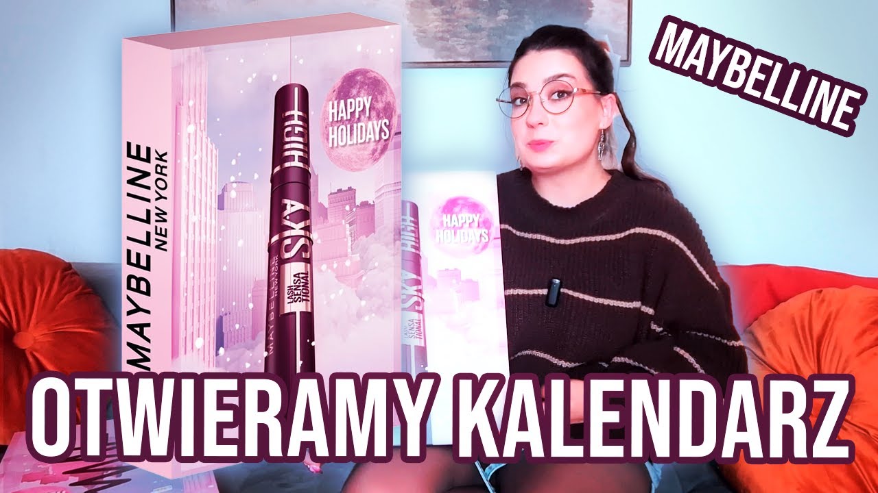 Zaskoczył mnie! 🎁✨ Otwieram kalendarz adwentowy MAYBELLINE (pierwsze wrażenie!)