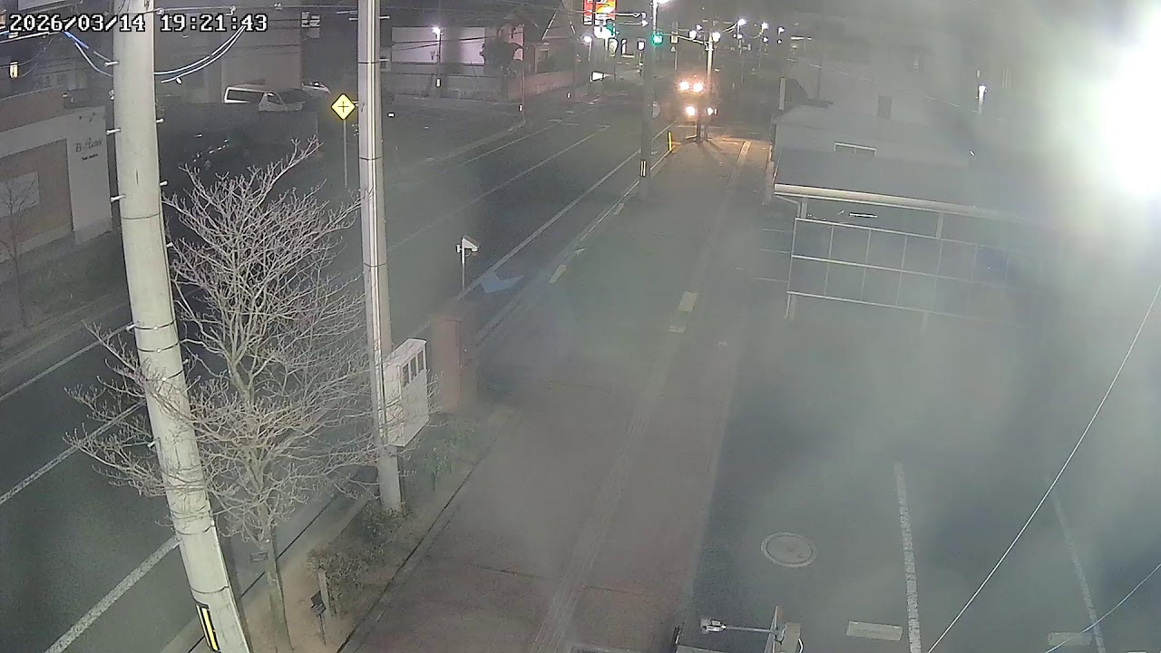 山形県山形市若葉町道路沿いライブカメラ Yamagata Yamagatashi Live camera.world.cam