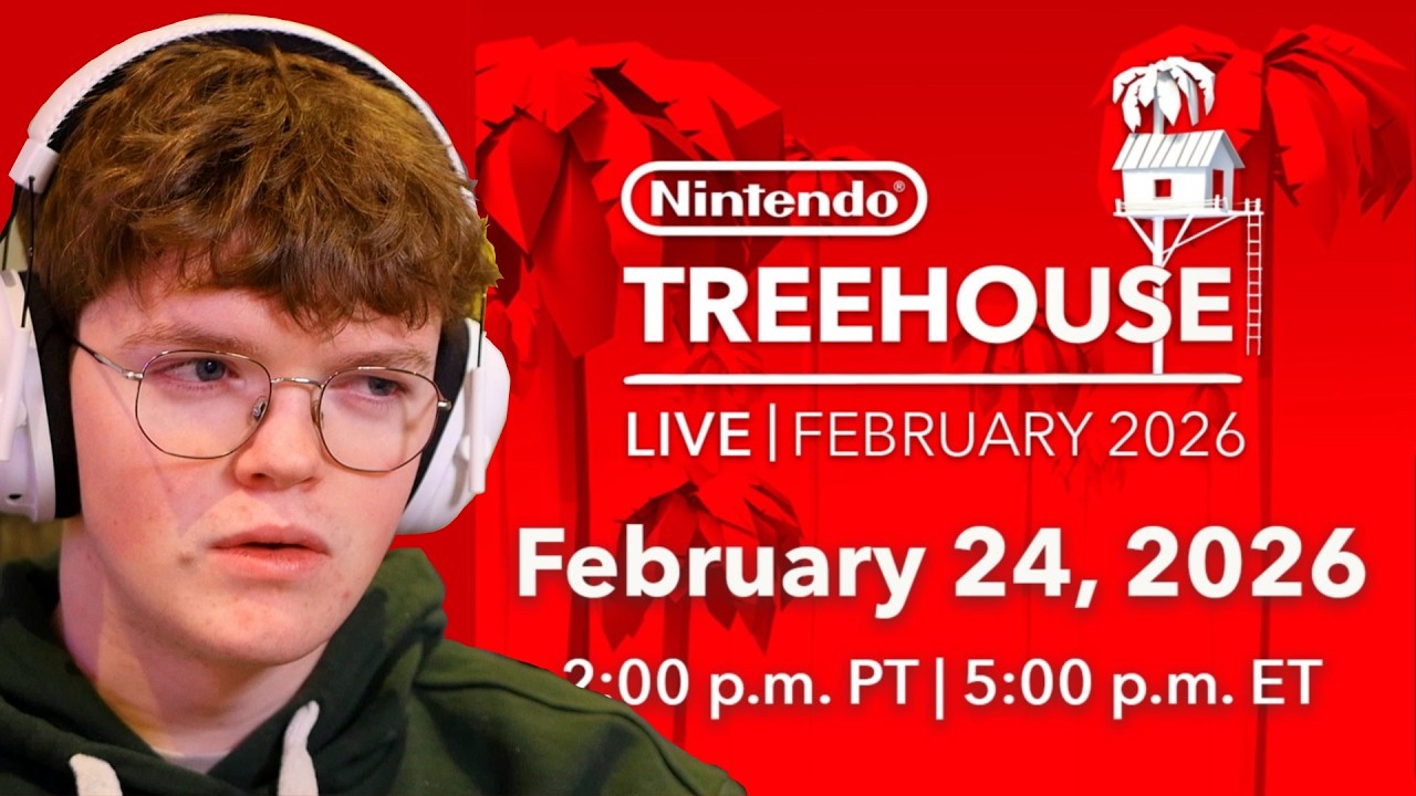 oh boy here we go... | NINTENDO TREEHOUSE WATCH PARTY LIVE!