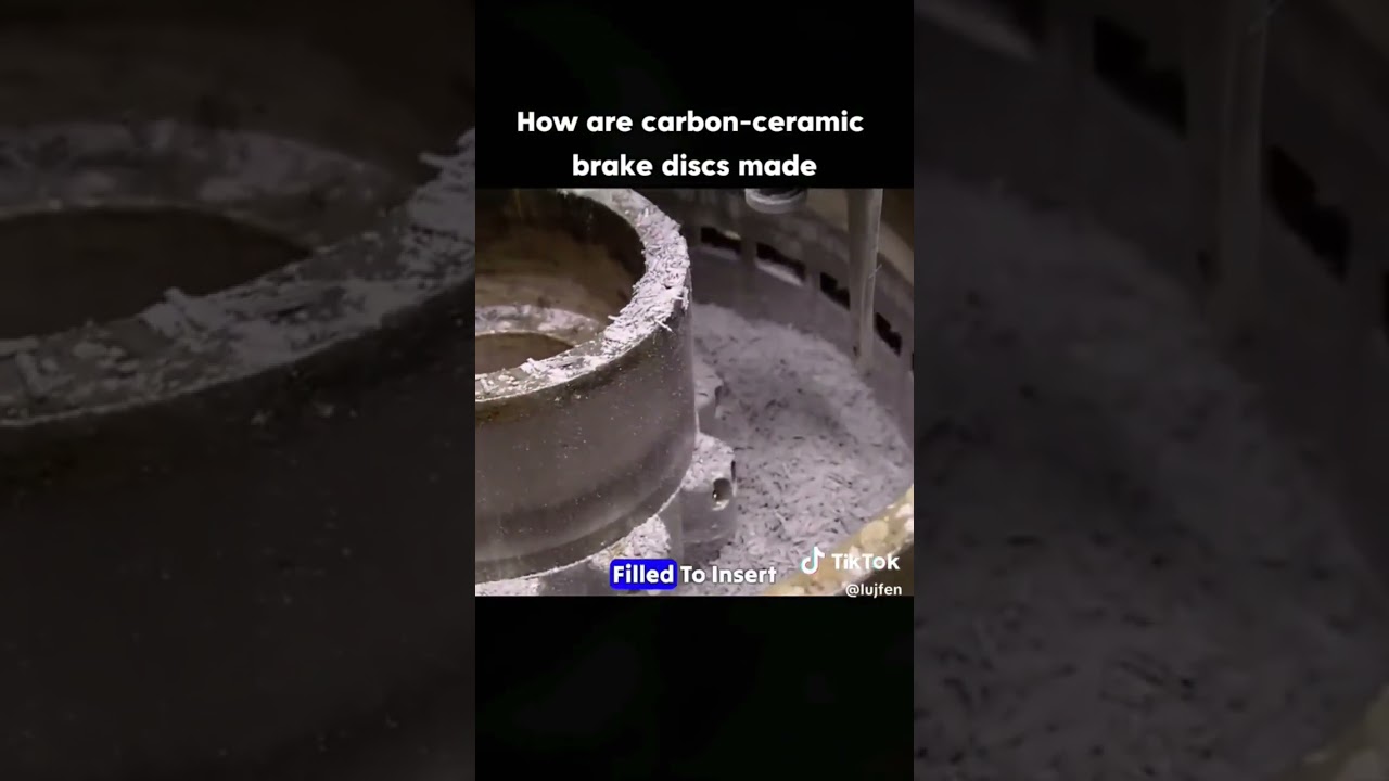 how carbon ceramic brakes are made #brake #engineering #automobile #cars #performance