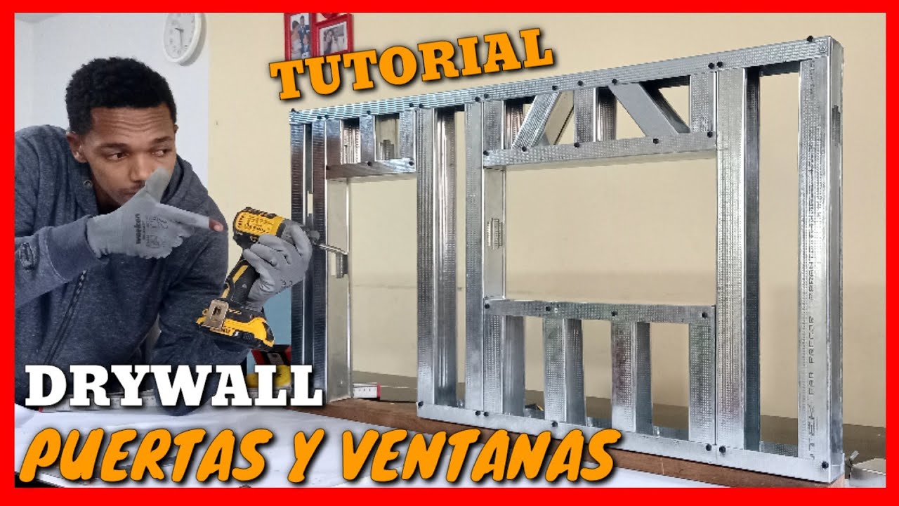 NO CREERAS LO FÁCIL QUE ES HACER ESTO #drywall 😱