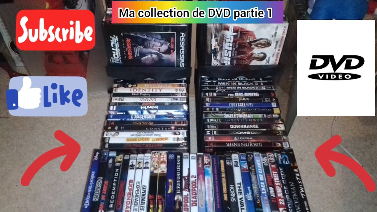 Ma collection de DVD partie 1