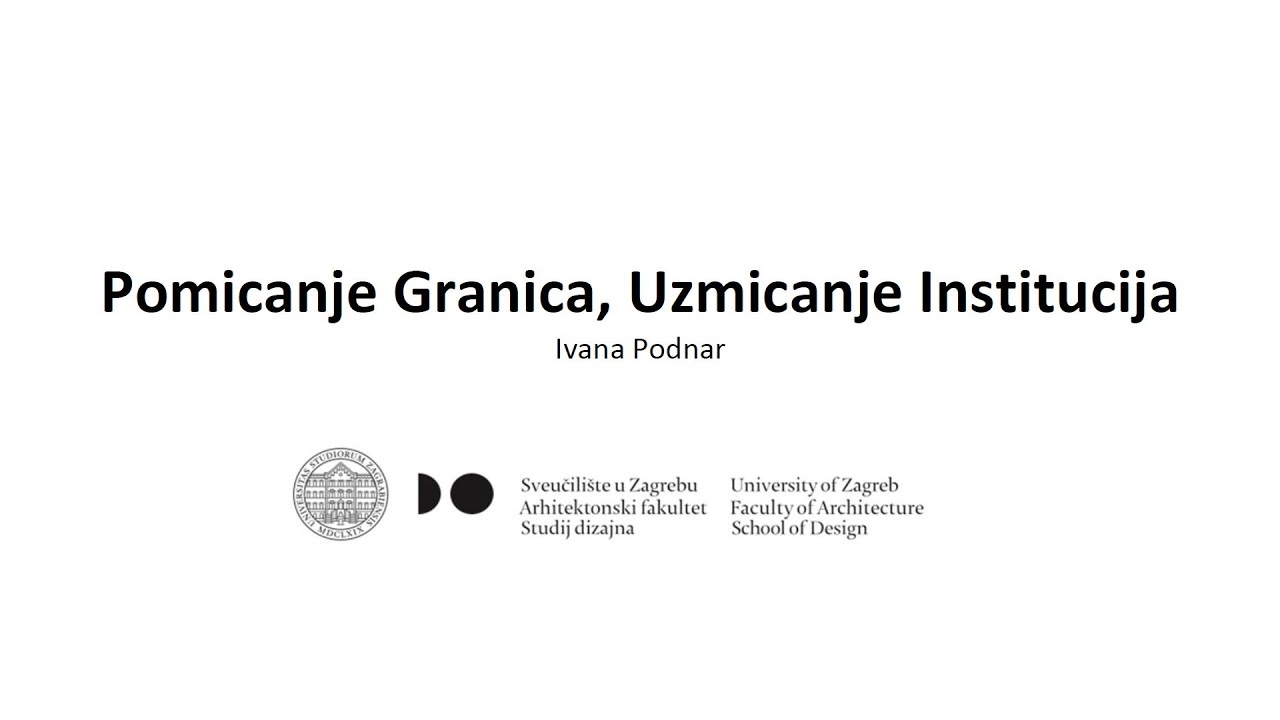 Pomicanje granica, uzmicanje institucija