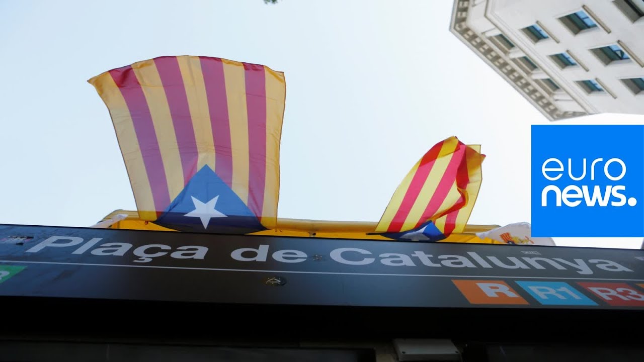 Live | Catalan separatist groups demonstrate in Barcelona