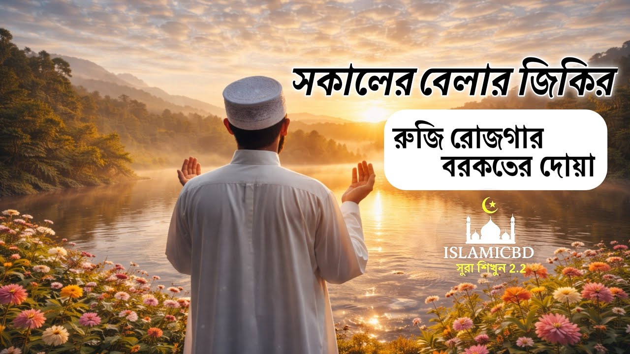 সকালের দোয়া প্রতিদিন শুরু করুন আল্লাহর রহমত ও বরকতে Morning Dua Peaceful & Powerful Morning Prayer