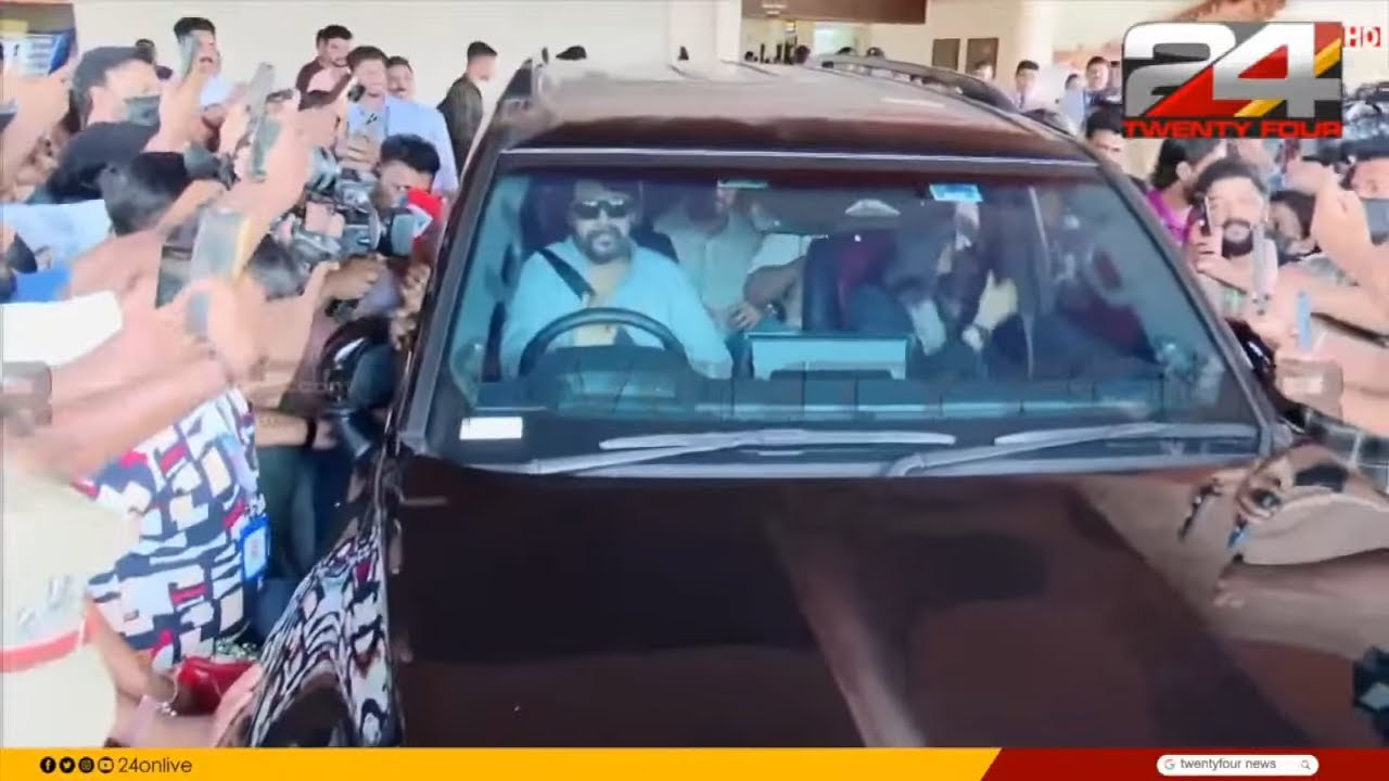'മമ്മൂക്കാ ലവ് യൂ..' ആർപ്പുവിളിച്ച് ആരാധകർ, മെഗാസ്റ്റാറിന് കൊച്ചിയിൽ വൻ വരവേൽപ്പ് | Mammootty