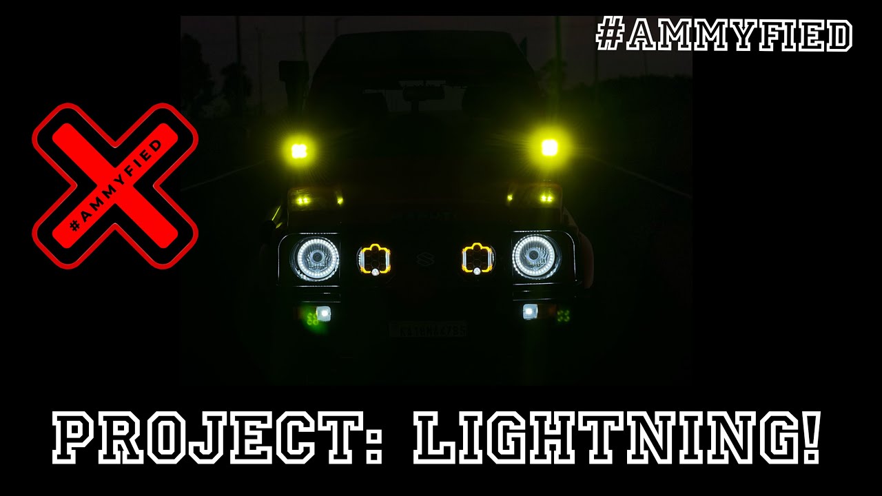 #ammyfied customs | Project Lightning | Gypsy modification & Restoration | 4x4 | offroad