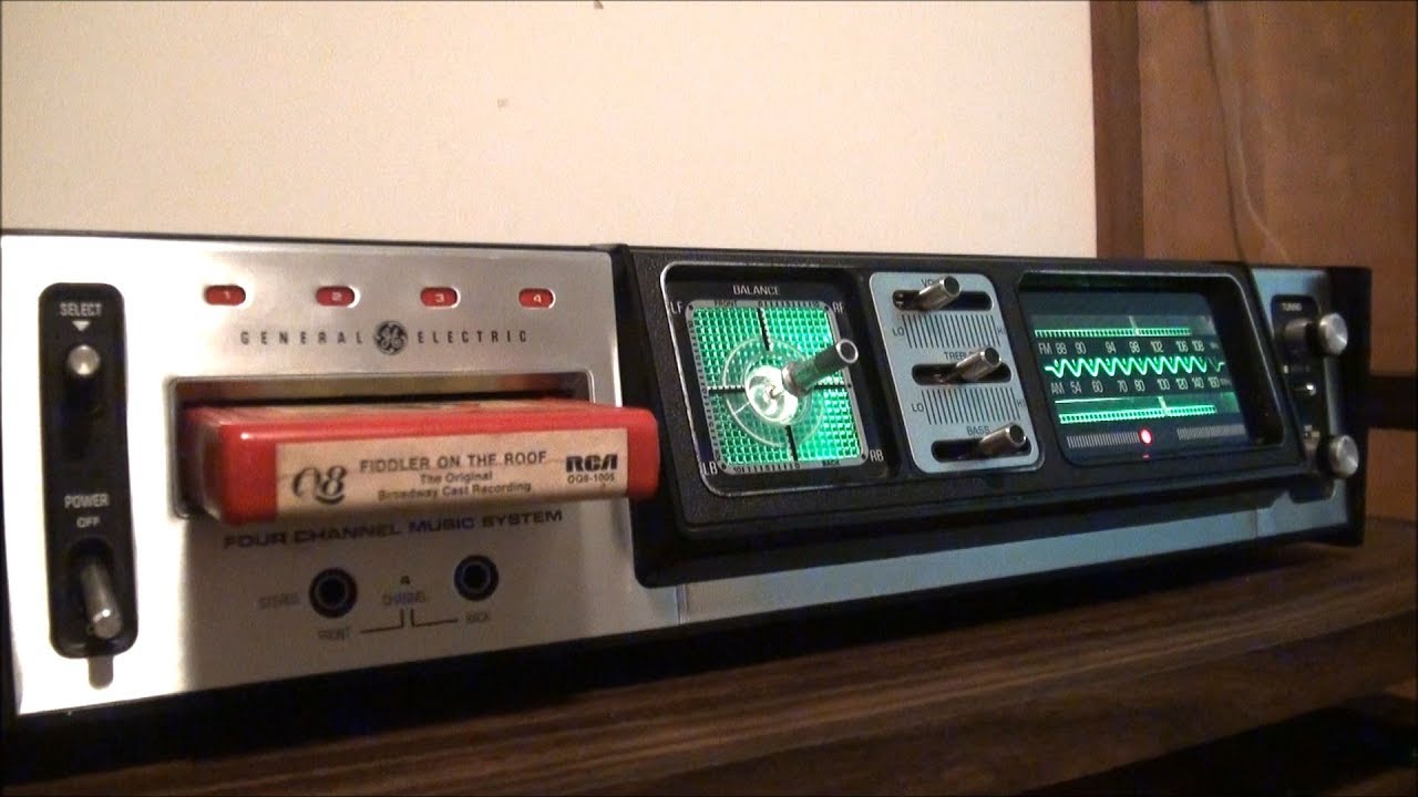 1973 G.E. Quadraphonic System SC-4205B