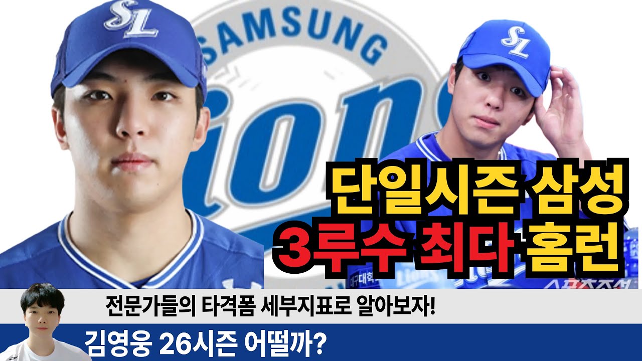 김영웅 야구스토리! 삼성 3루수 최다홈런! 가을야구 사나이! 김영웅의 26시즌 정망은? #삼성라이온즈 #불방맹이 #삼미노 #김영웅 #이재현 #최형우 #원태인 #구자욱 #강민호