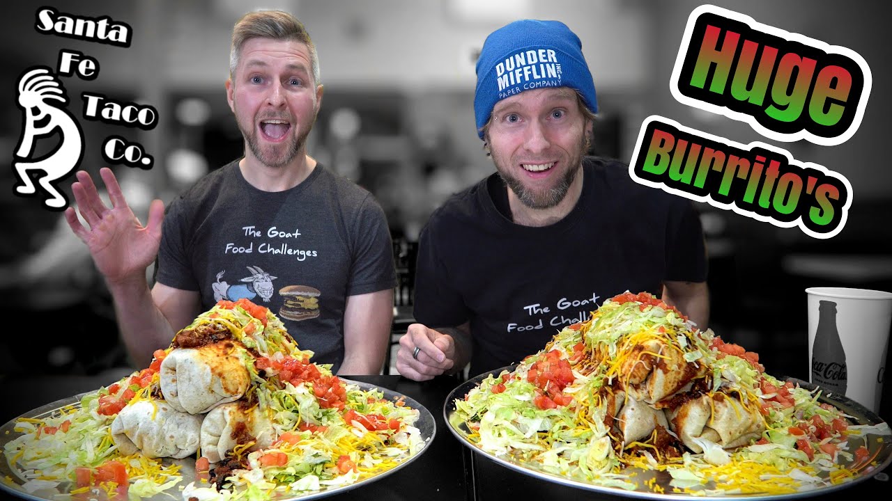 Episode 223: Santa Fe Taco Burrito Challenge with Max vs Food