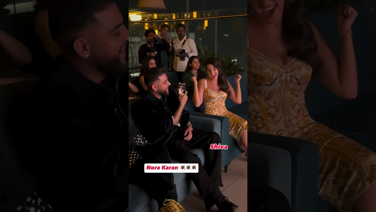 Karan Aujla & Nora Fatehi Reaction: Aaye Haaye 🔥#karanaujla #shorts #aayehaye #bollywood #norafatehi