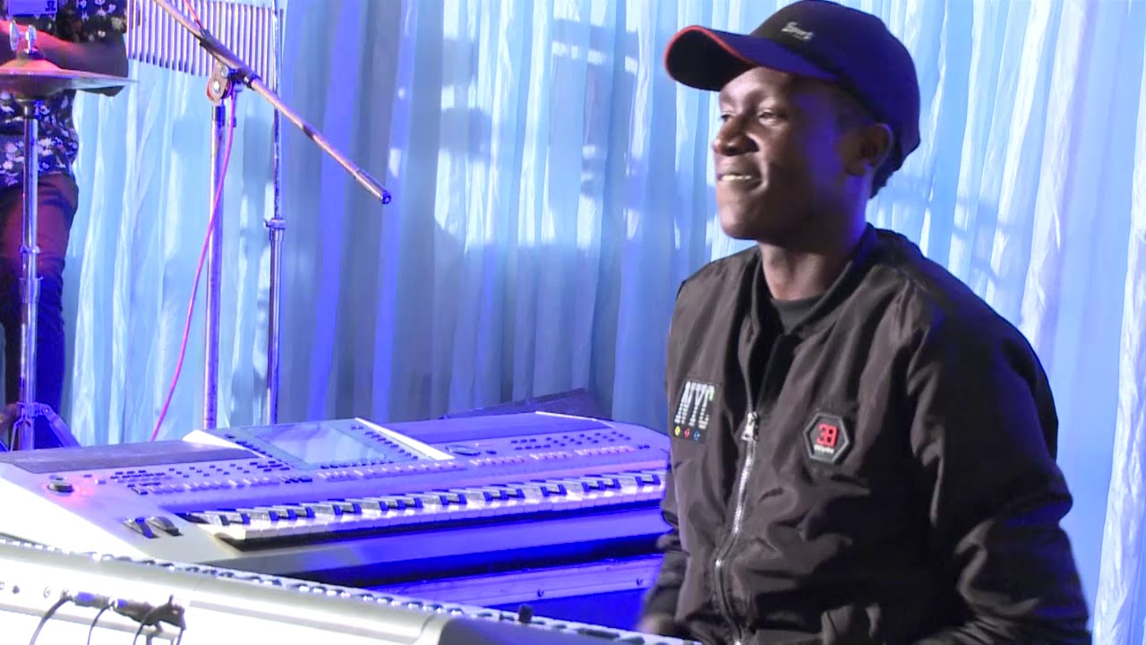 JOEL LWAGA _ YOTE MEMA-LIVE VIDEO  COVER LIVE PERFORMANCE   deus drummer /yusuph keys/stive bass