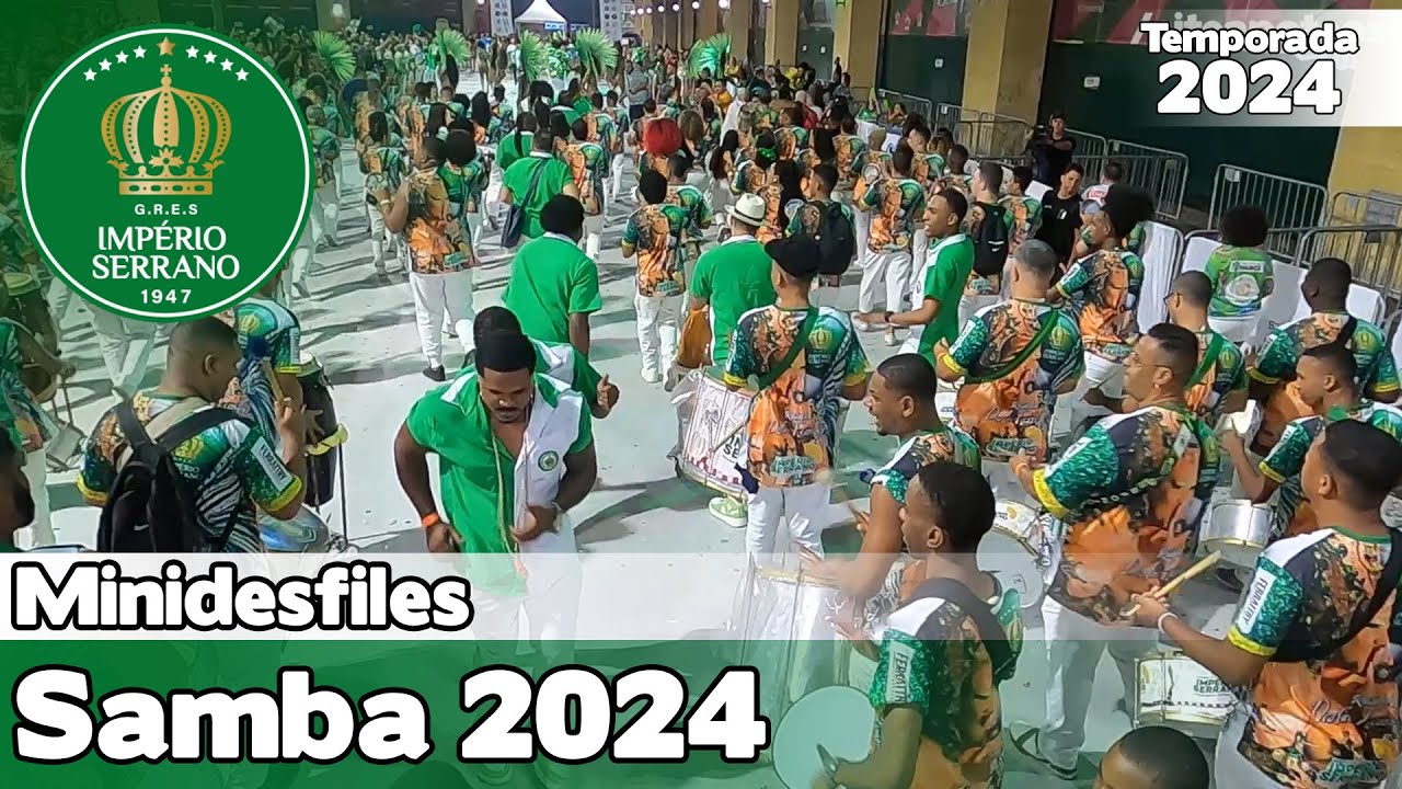 Império Serrano 2024  ao vivo | Minidesfile na Cidade do Samba #MDSO24