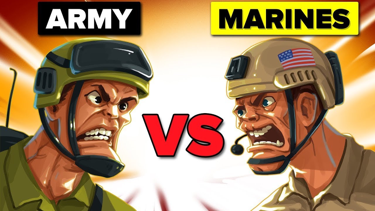 ARMY vs MARINES - What's the Real Difference? (Compilation)