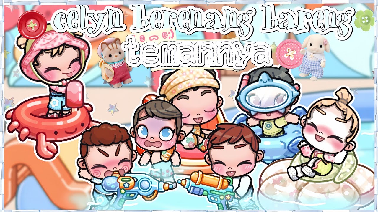 RENANG WITH CELYN N FRIENDS |CEYIN TENGGELAM?!?| DRAMA PAZU
