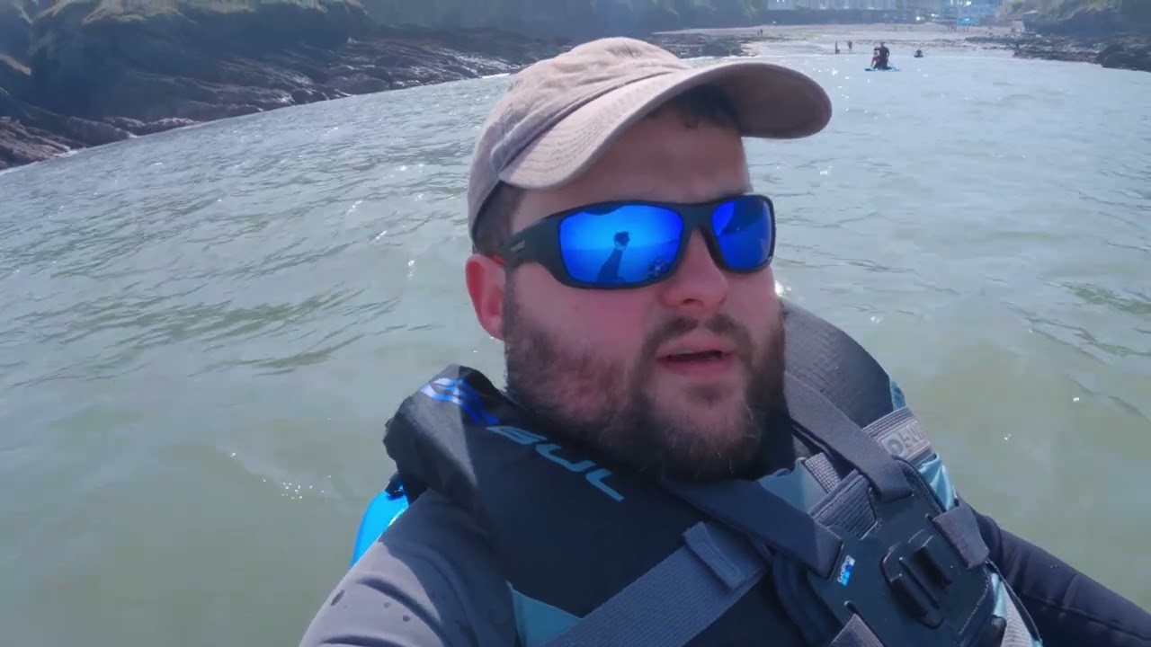 Kayaking test run with our new Islander Calypso Kayak