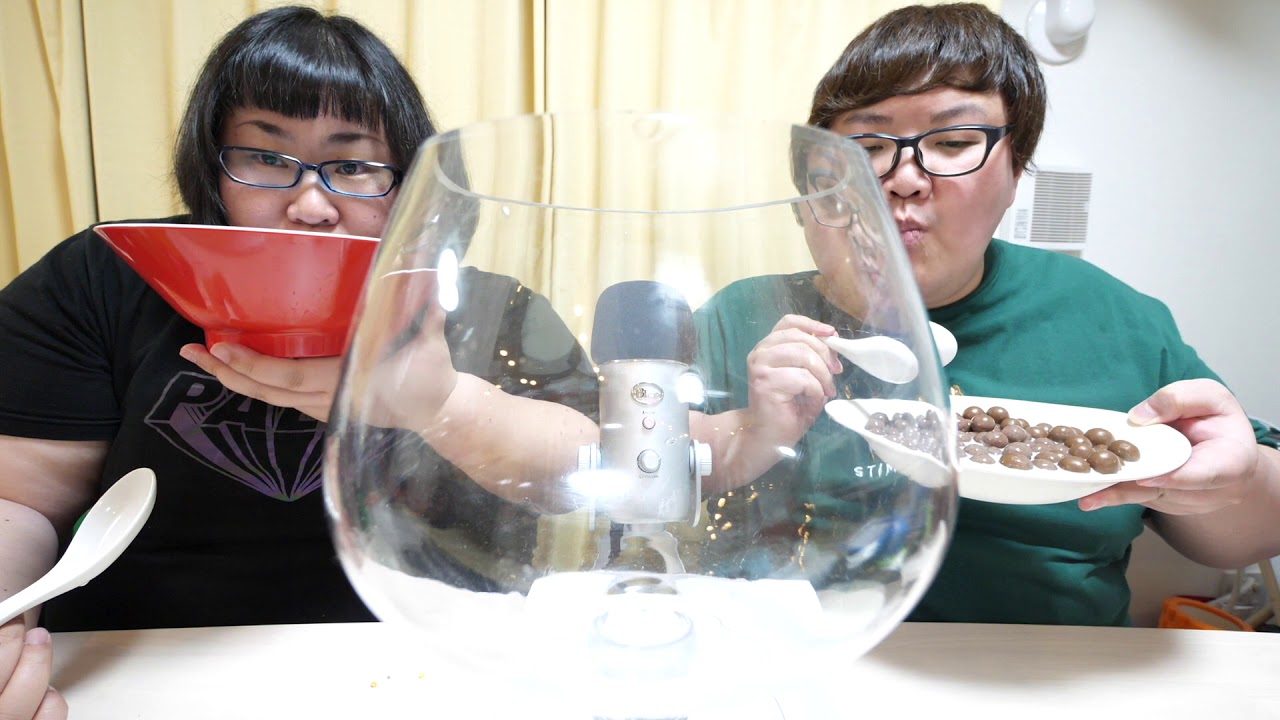 ASMR コラボ チョコのボール