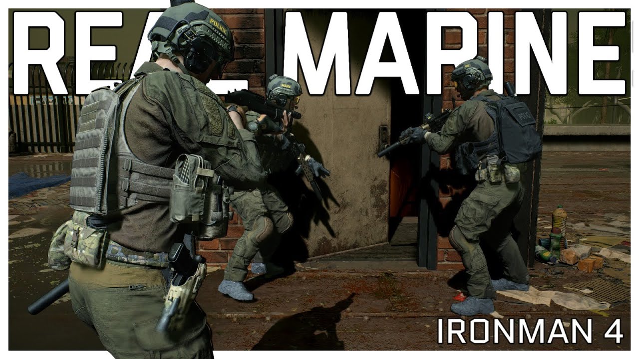 THIS TACTICAL SHOOTER is INCREDIBLE | REAL MARINE VS IRONMAN MODE | EP4 #readyornotgame #marines