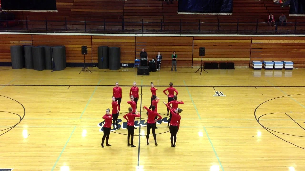 TFHS Bruinettes 3-1-14 Military