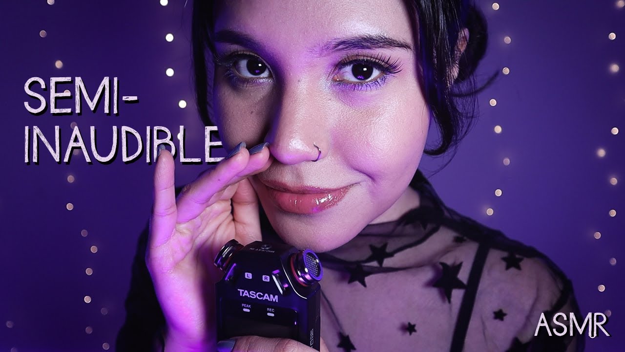 ASMR INAUDIBLE *revelo secretos accidentalmente* | Luma ASMR