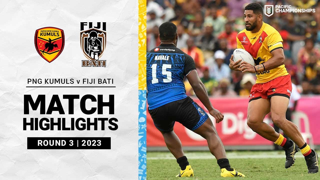 NRL Highlights | PNG Kumuls v Fiji Bati | Match Highlights | 2023 Pacific Championships