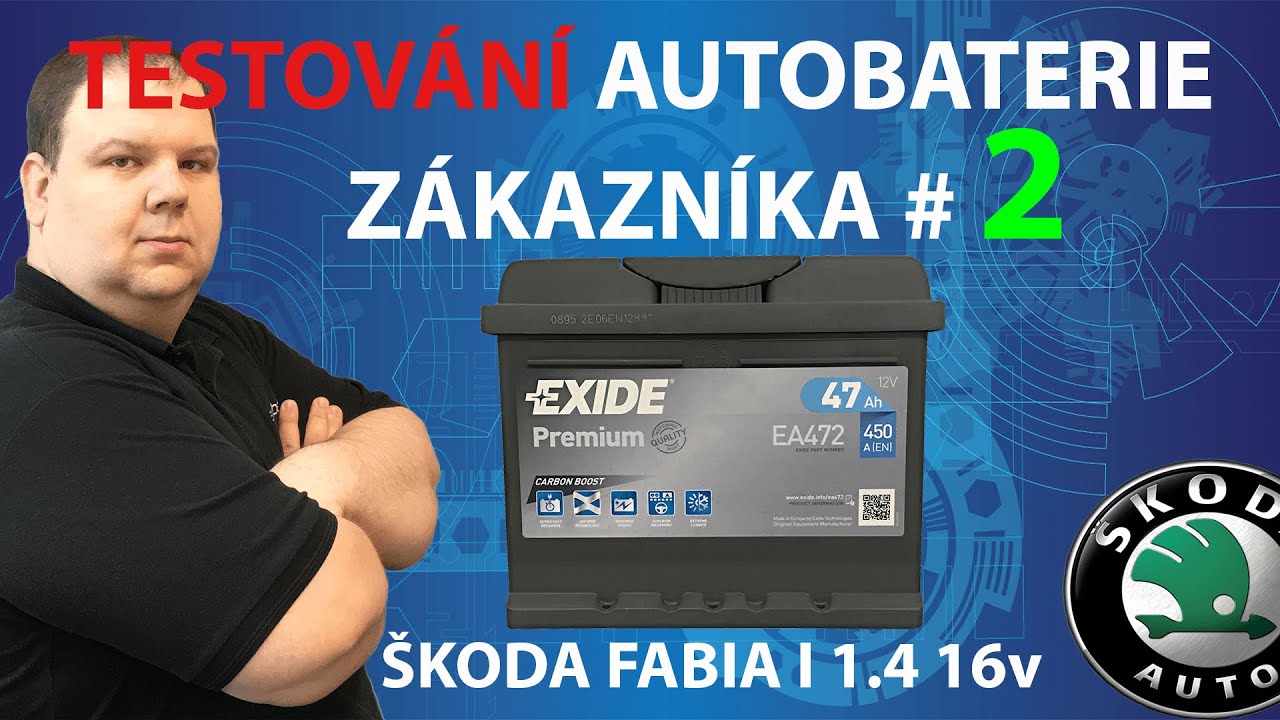 Testování autobaterie zákazníka # 2 | bateriecepek.cz